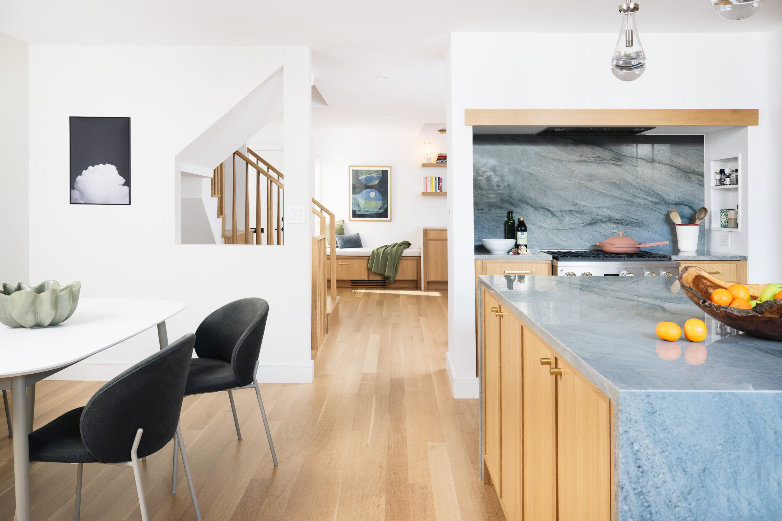 Interior of the Strawberry Hill Home renovation by Fresh Start Contracting